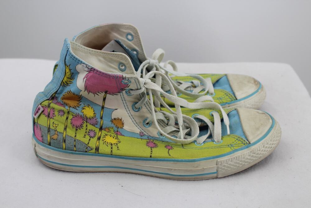 Dr. Seuss x Converse Chuck Taylor All Star The Lorax Mens 9 Womens 11